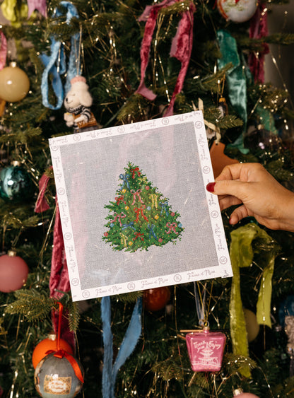 Christmas Tree Needlepoint Canvas