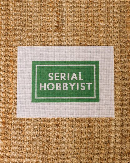 Serial Hobbyist Needlepoint Canvas