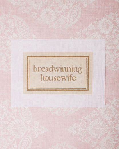 Breadwinning Housewife Needlepoint Canvas