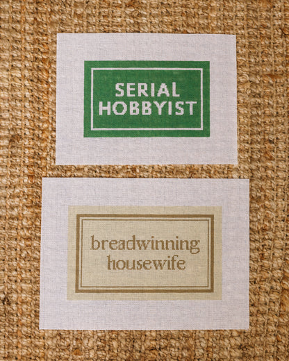 Serial Hobbyist Needlepoint Canvas